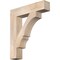 Ekena Millwork Balboa Block Smooth Bracket, Douglas Fir, 5 1/2"W x 28"D x 32"H BKT06X28X32BOA05SDF - alternate 1